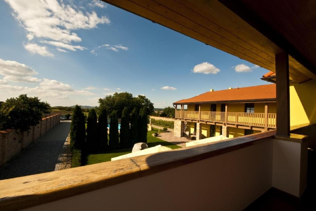 Balkón nebo terasa v ubytování Hotel Garni Klaret