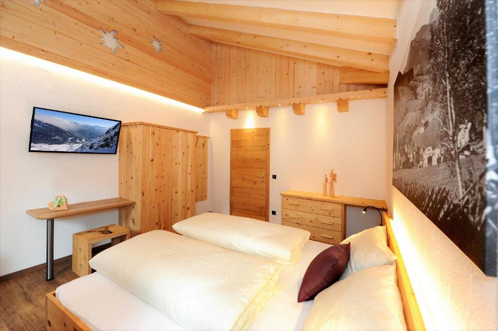 Posteľ alebo postele v izbe v ubytovaní Appartement Berghof