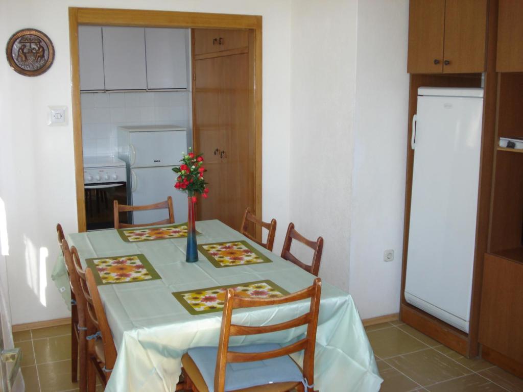 Kuchyňa alebo kuchynka v ubytovaní Apartmani Stanić Rosa