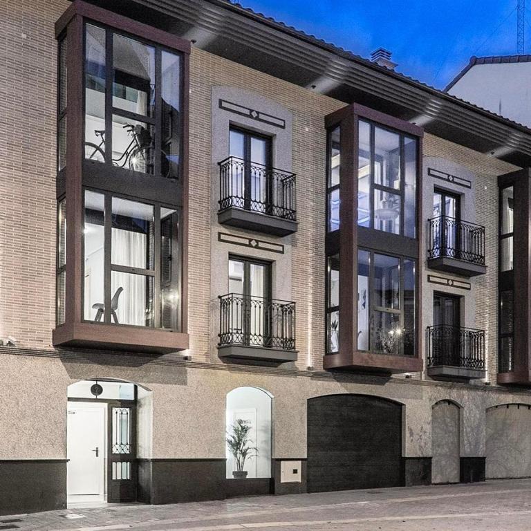 Budova, kde se apartmán nachází