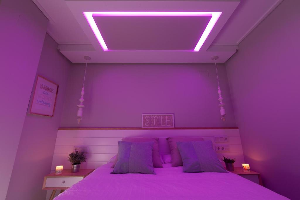 Postel nebo postele na pokoji v ubytování Apartamentos Inloft