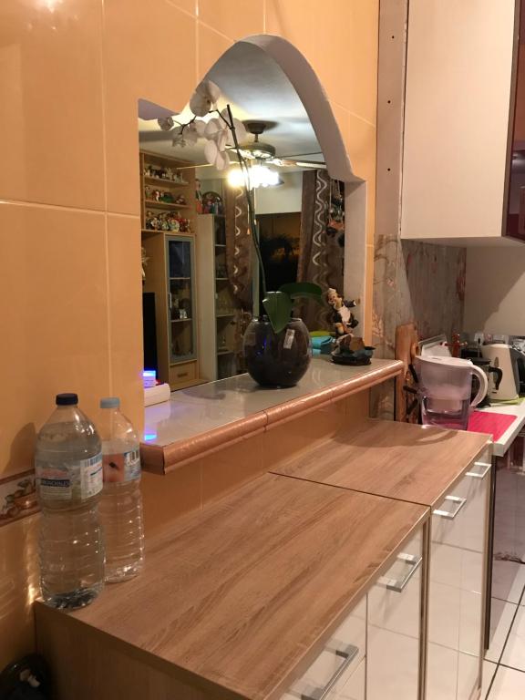 Kuchyň nebo kuchyňský kout v ubytování Rooms Complex "Cristimar", Los Cristianos