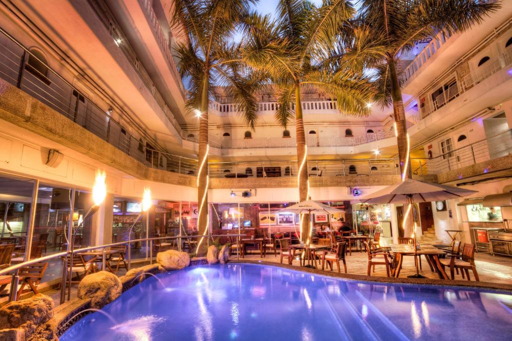 Restaurace v ubytování Hotel Rio Malecon