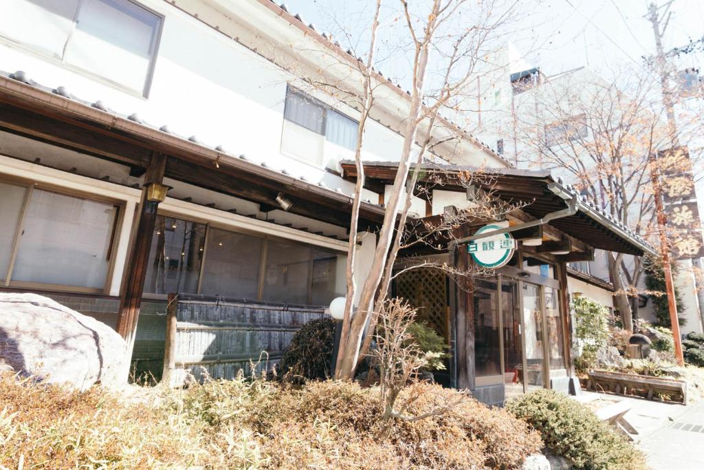 Budova, kde se ryokan nachází