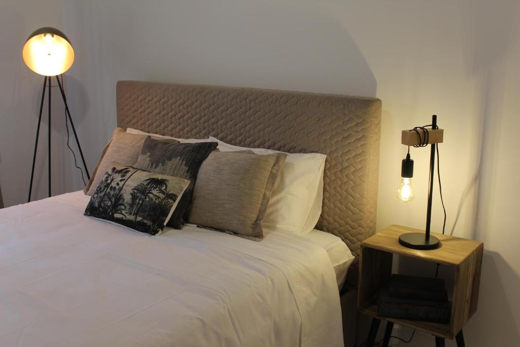 Postel nebo postele na pokoji v ubytování Holiday Cascais Apartment