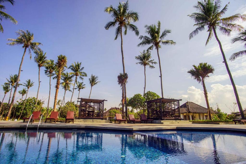 Bazén v ubytování Brits Resort Lovina nebo v jeho okolí