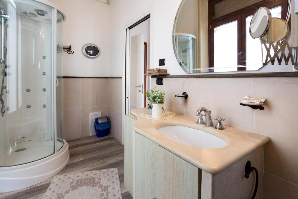 Kúpeľňa v ubytovaní B&B Ortigia Bedda