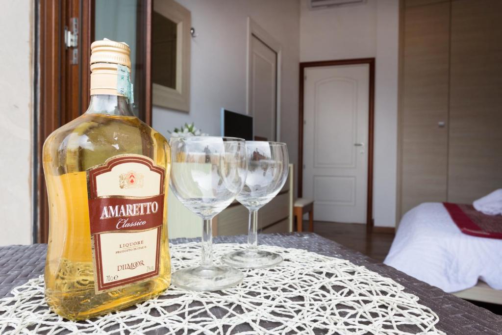 Nápoje v ubytovaní B&B Ortigia Bedda