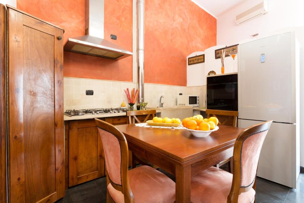 Kuchyňa alebo kuchynka v ubytovaní B&B Ortigia Bedda