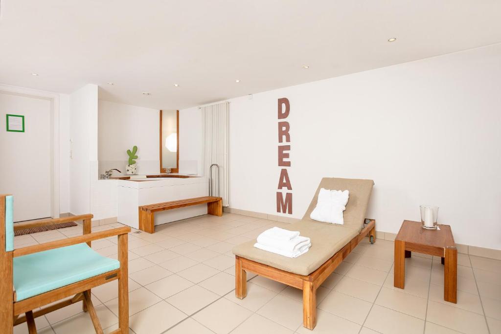 Posezení v ubytování H.W.S. Hotel Der Wilde Schwan