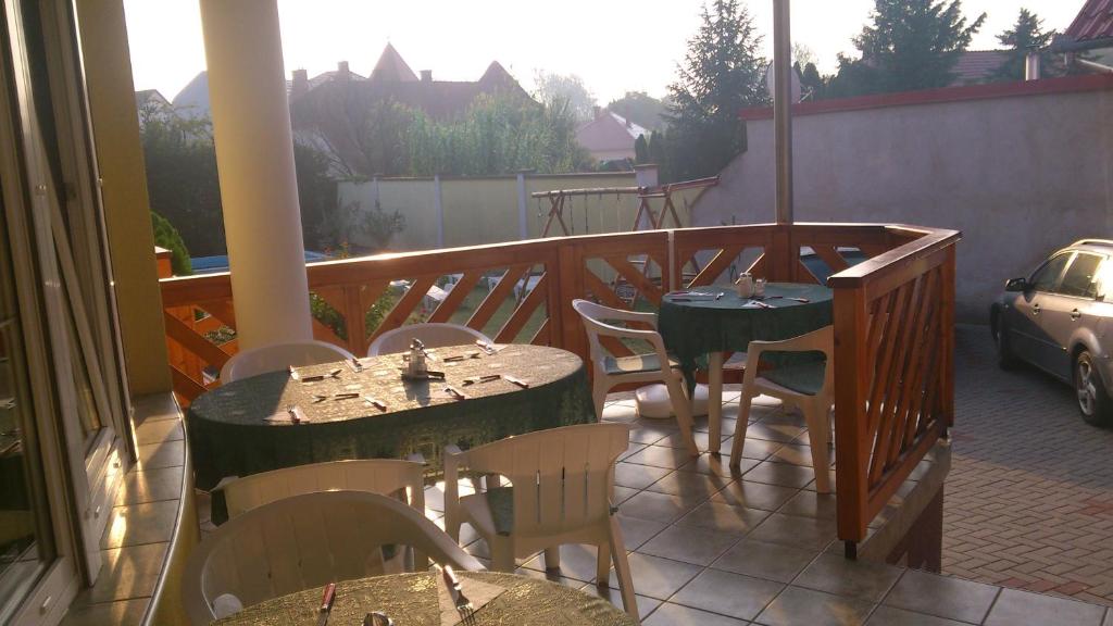 Balkon lub taras w obiekcie Erika Pension