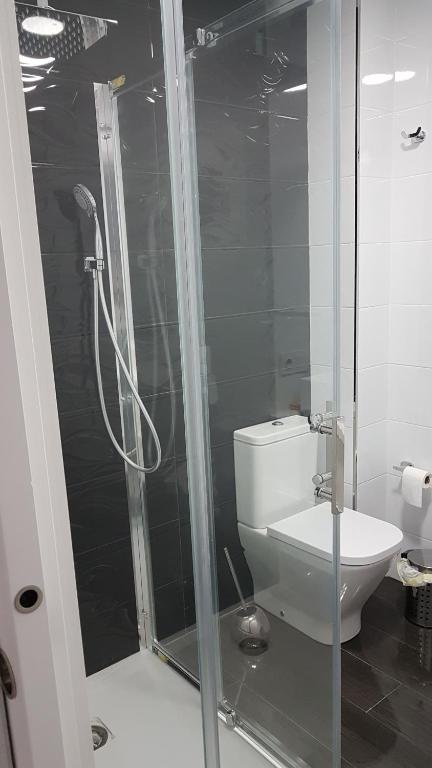 Koupelna v ubytování Caleta
