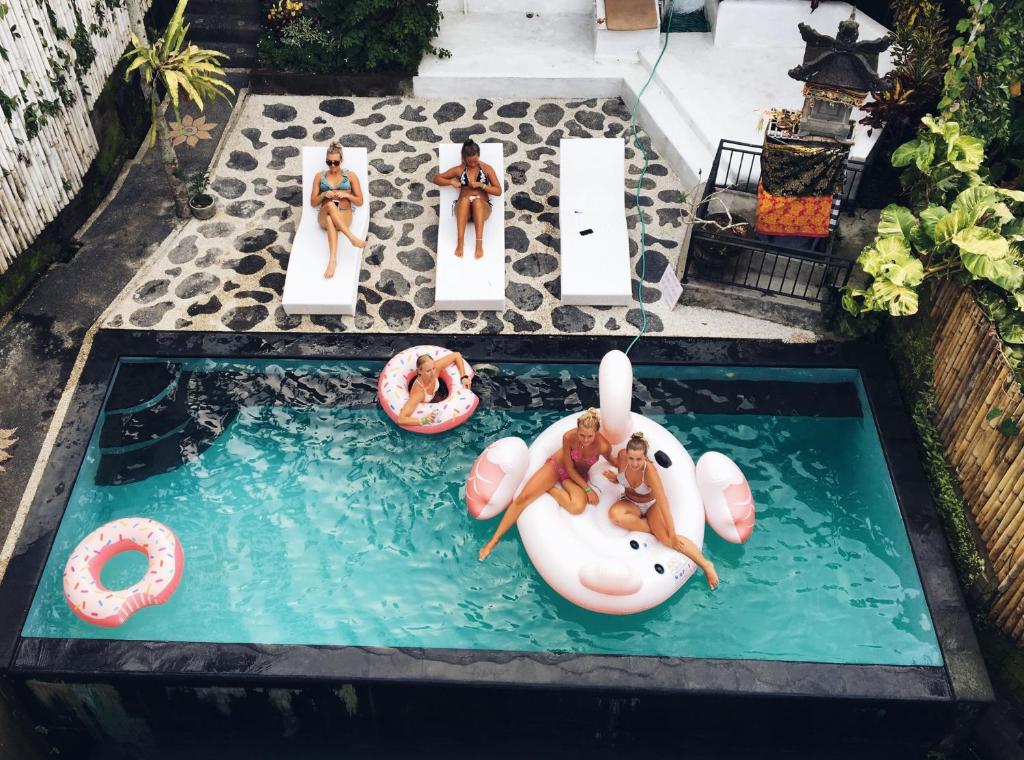 Bazén v ubytování Pillow Inn Ubud nebo v jeho okolí