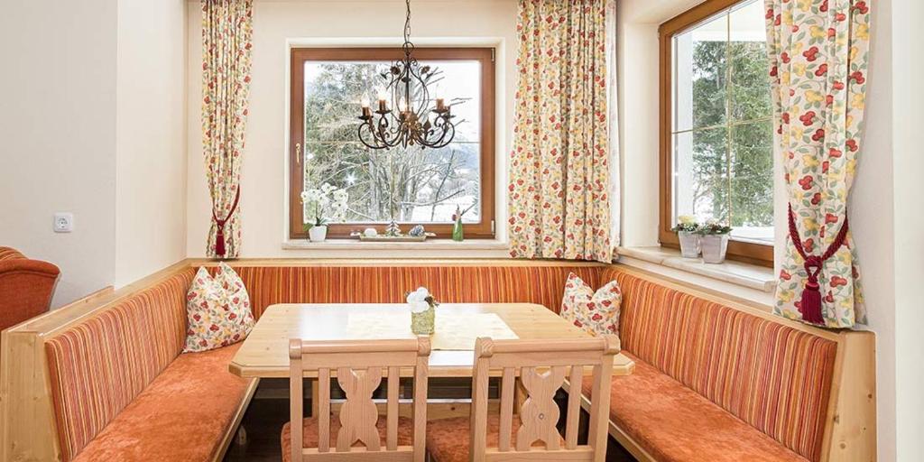 Posezení v ubytování Bachmann Appartements