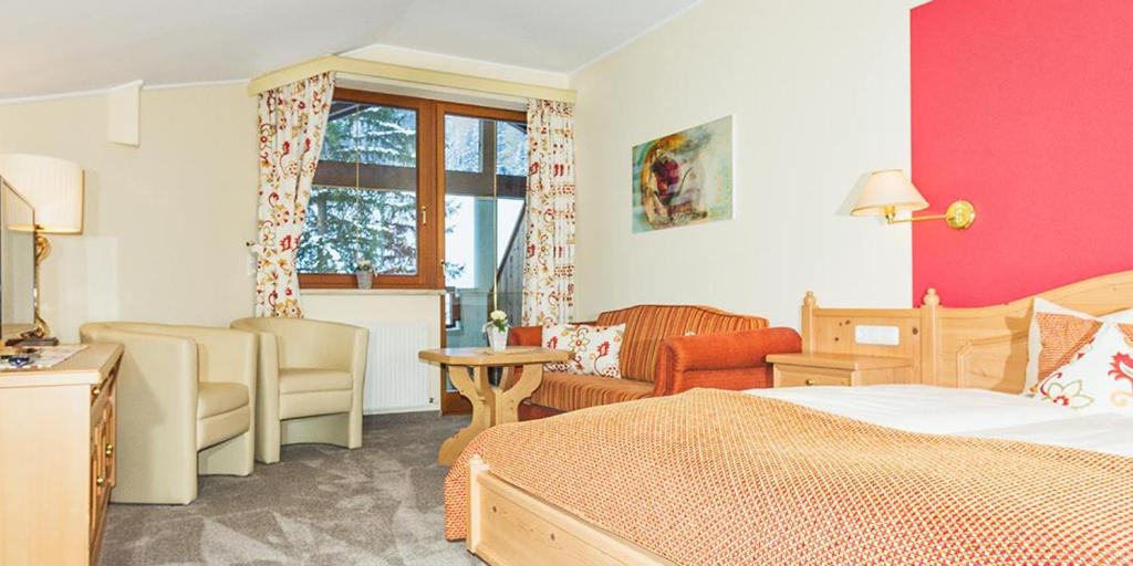 Posezení v ubytování Bachmann Appartements