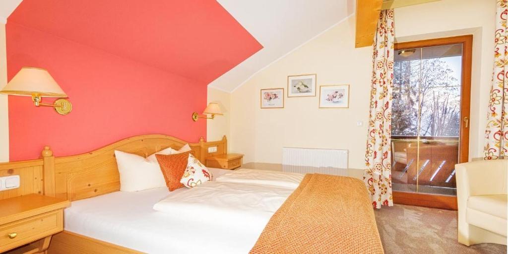 Postel nebo postele na pokoji v ubytování Bachmann Appartements