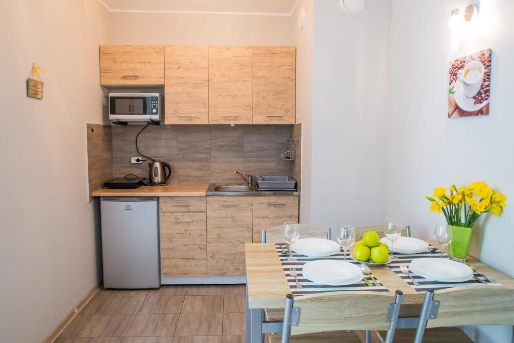 Kuchyňa alebo kuchynka v ubytovaní Family Homes - Apartamenty Sonoma