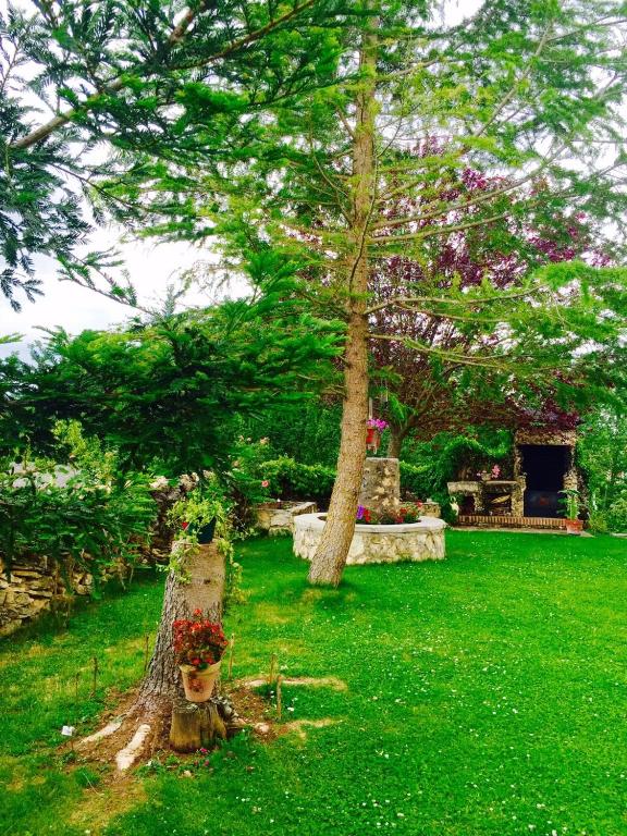 Zahrada ubytování Casa Rural El Covanchón