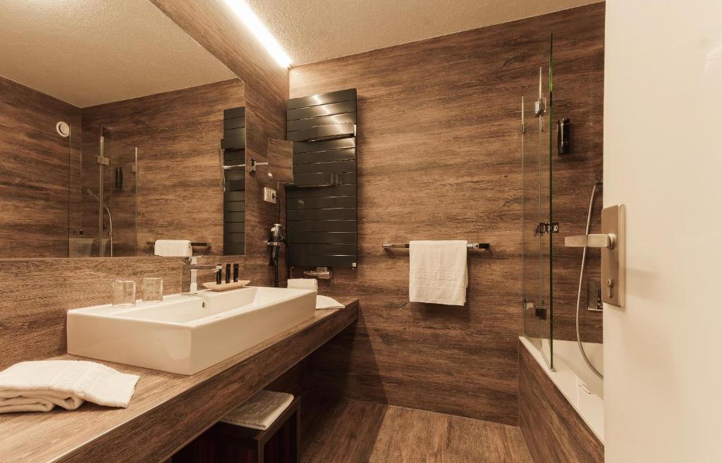 Koupelna v ubytování MAXX Hotel Jena