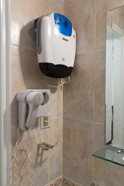 Koupelna v ubytování Flisvos Rooms