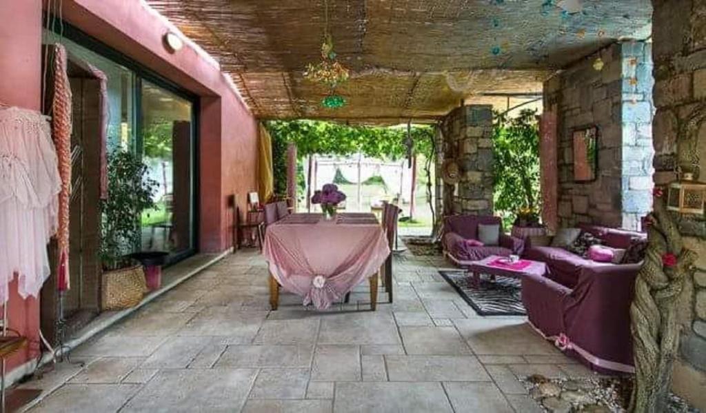 Posedenie v ubytovaní B&B La Colombera