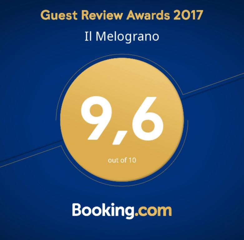 Certifikát, hodnocení, plakát nebo jiný dokument vystavený v ubytování Il Melograno