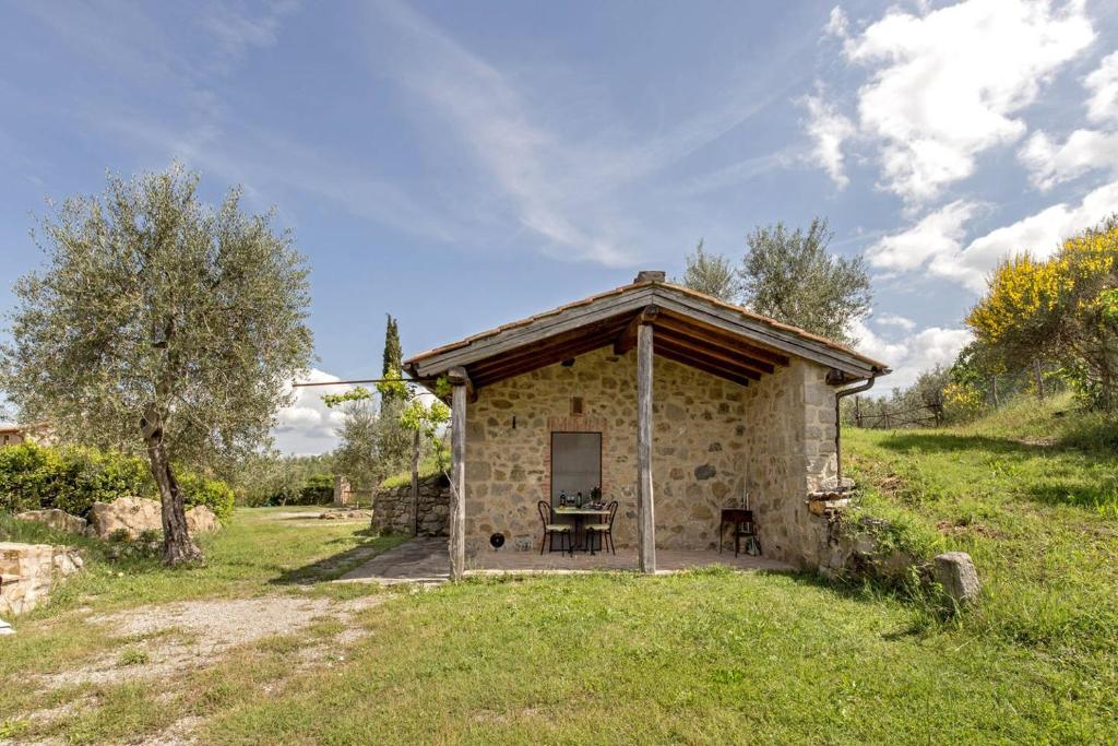 Vonkajšia záhrada v ubytovaní La casina degli olivi
