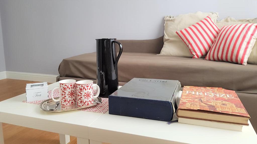 A seating area at Casa Rachele