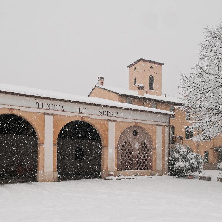 Obiekt Tenuta Le Sorgive Agriturismo zimą