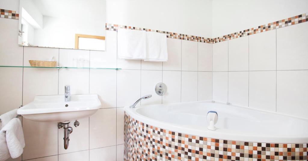Koupelna v ubytování Hotel Käppelehof