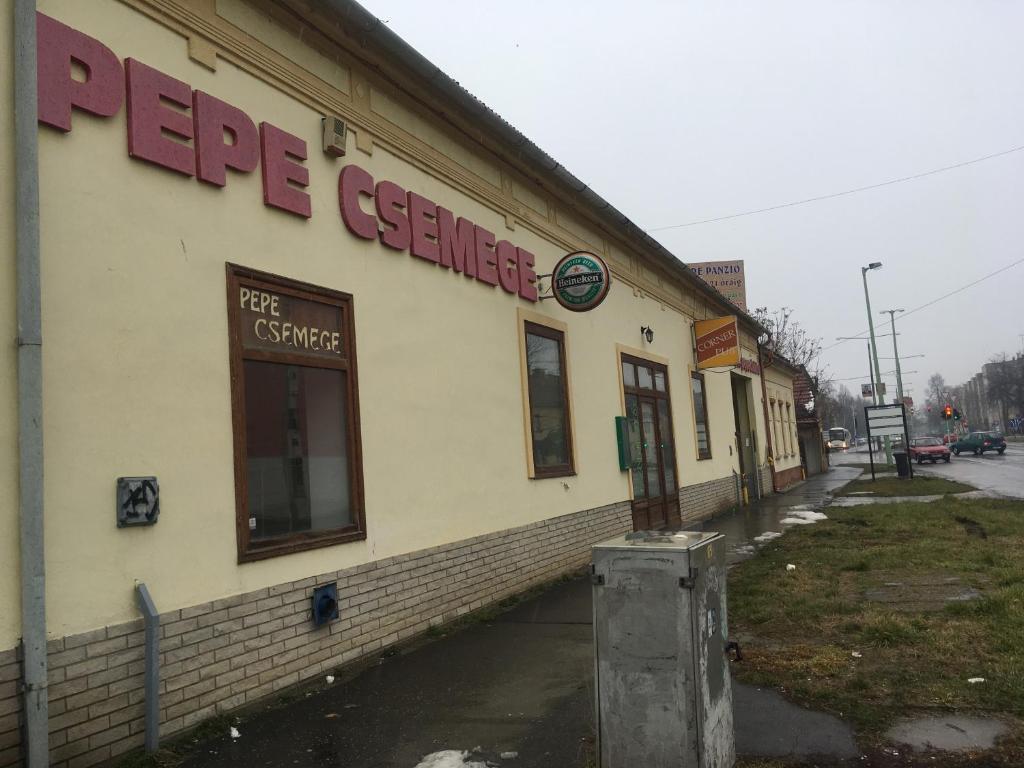 Budynek, w którym mieści się pensjonat
