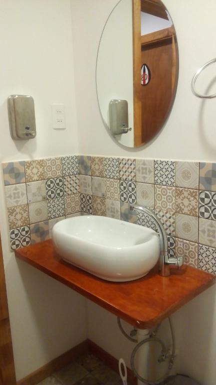 Koupelna v ubytování Xalpen B&B
