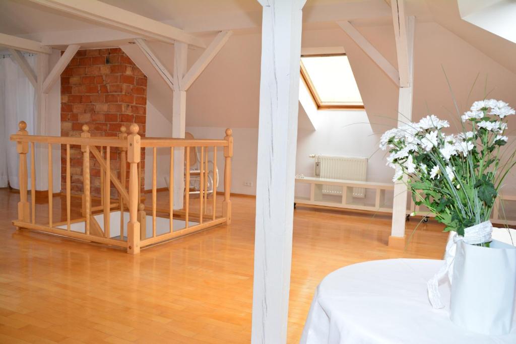Postel nebo postele na pokoji v ubytování Apartament Przystań w Ustce - 120 m2 - 200 m od plaży Mickiewicza 2