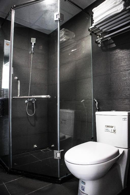 Koupelna v ubytování Robin Hotel Danang