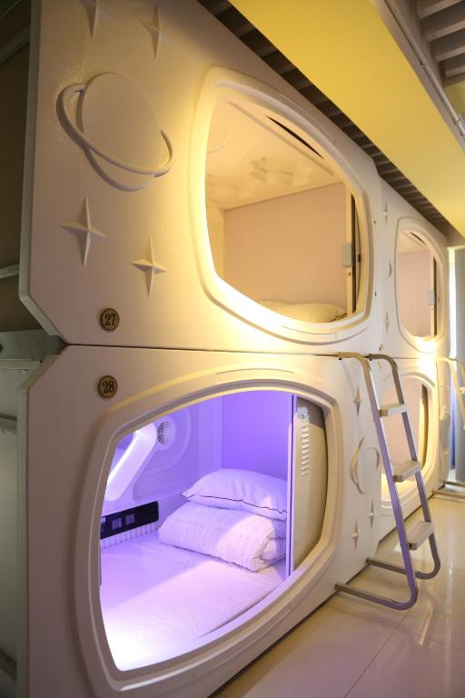 Fotografie z fotogalerie ubytování Wuhan Worry-free Capsule Hotel v destinaci Wu-chan