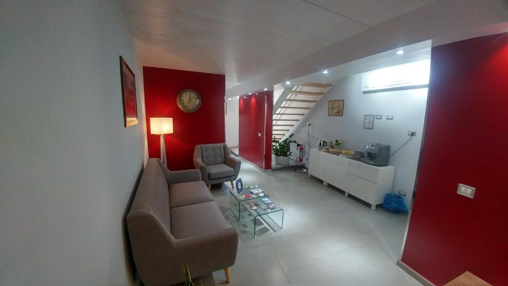 Posezení v ubytování Ottocento Guest House