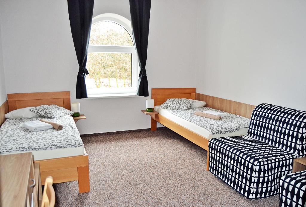 Postel nebo postele na pokoji v ubytování Motel Vega