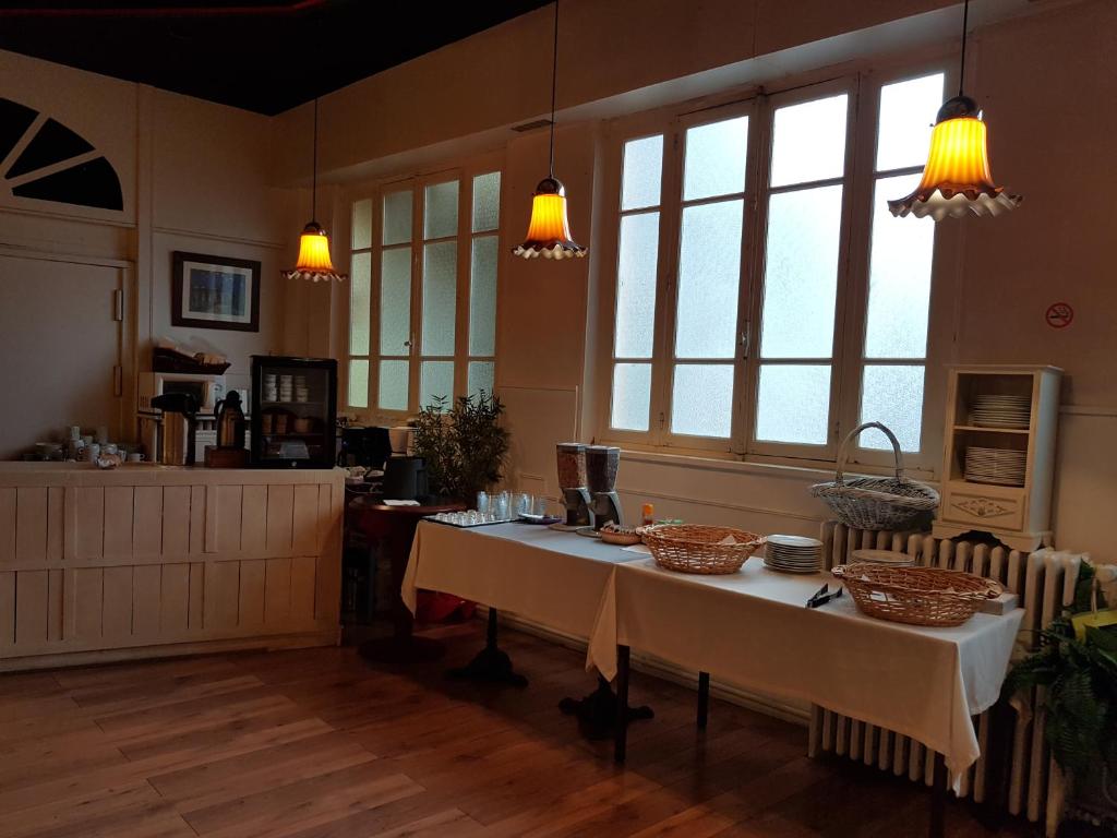 Nápoje v ubytování Hotel Bar Restaurant Saint Paul