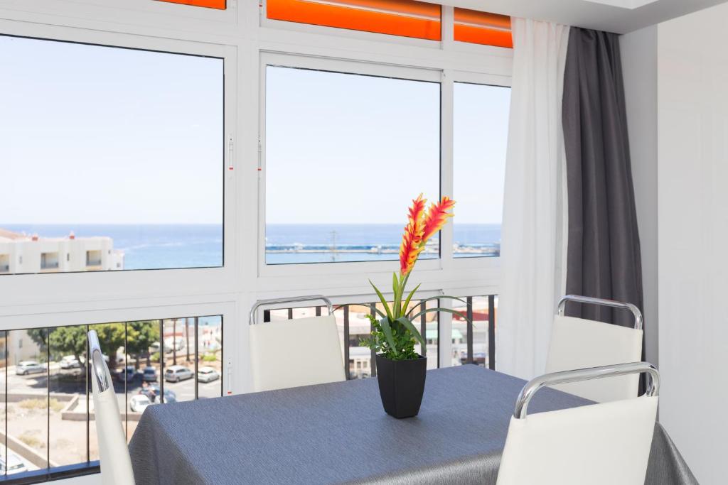 Nespecifikovaný výhled na moře nebo výhled na moře při pohledu z apartmánu