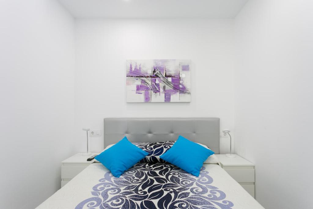 Posteľ alebo postele v izbe v ubytovaní 906 lUXURY PARAíSO SEA VIEW