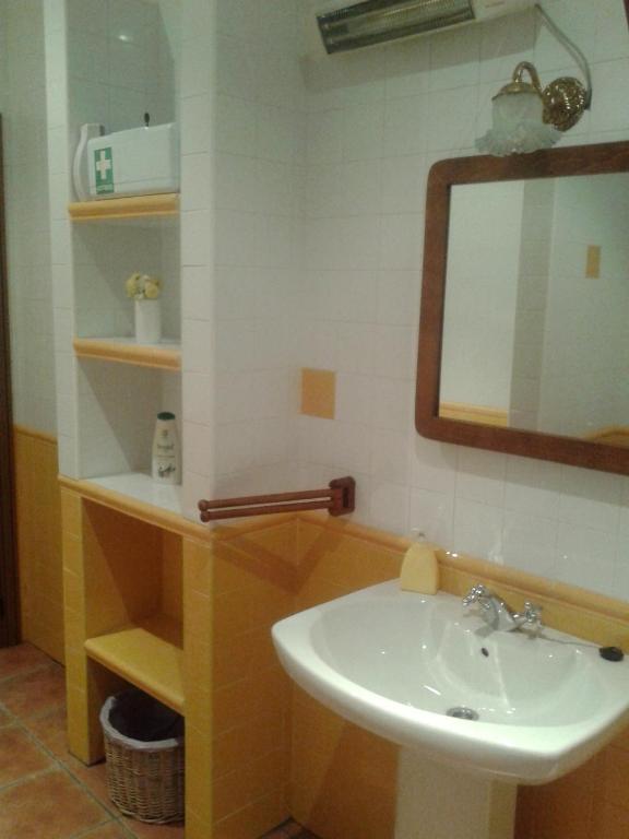 Koupelna v ubytování El Hogar de Ardwina