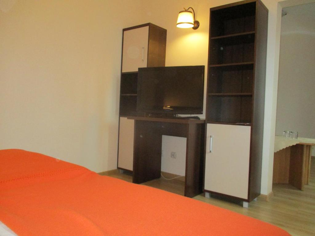 Kuchnia lub aneks kuchenny w obiekcie Hotel Pod Platanami