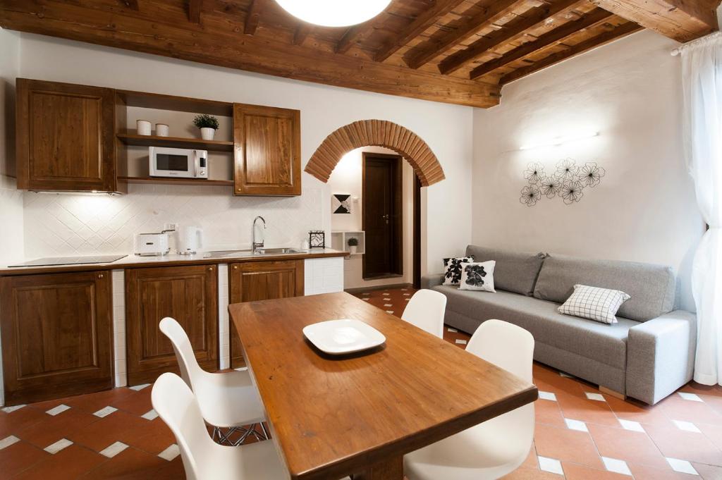 Kuchyňa alebo kuchynka v ubytovaní Borgo Pinti Apartment