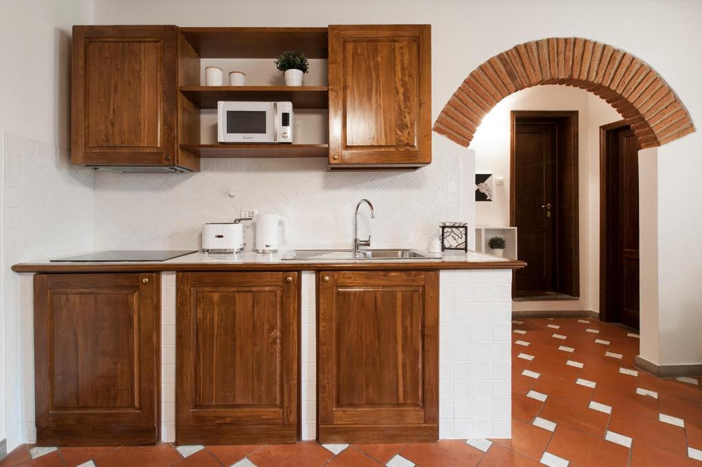Kuchyňa alebo kuchynka v ubytovaní Borgo Pinti Apartment