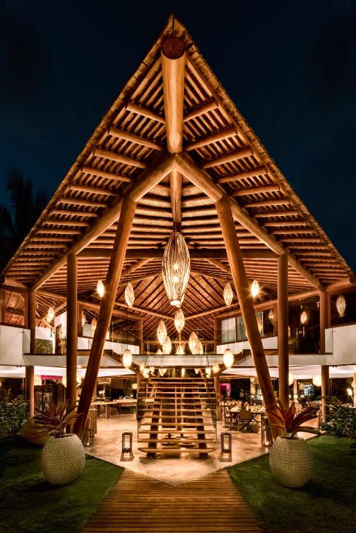 Restaurace v ubytování Campo Bahia Hotel Villas Spa