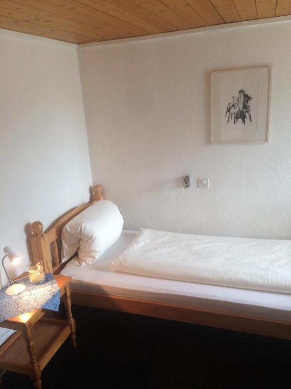 Letto o letti in una camera di Hotel Restaurant Heidihof