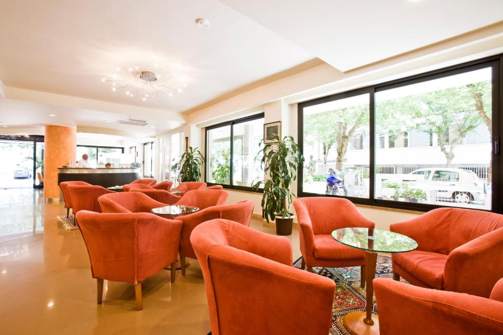 Posezení v ubytování Hotel Apollo