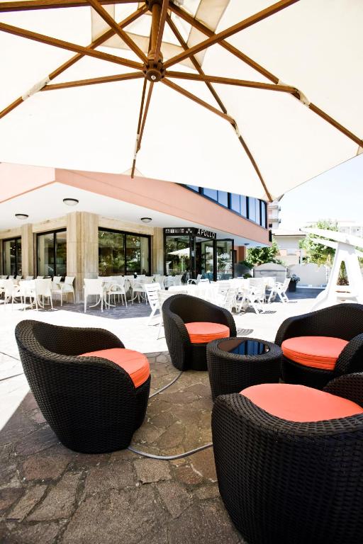 Posezení v ubytování Hotel Apollo