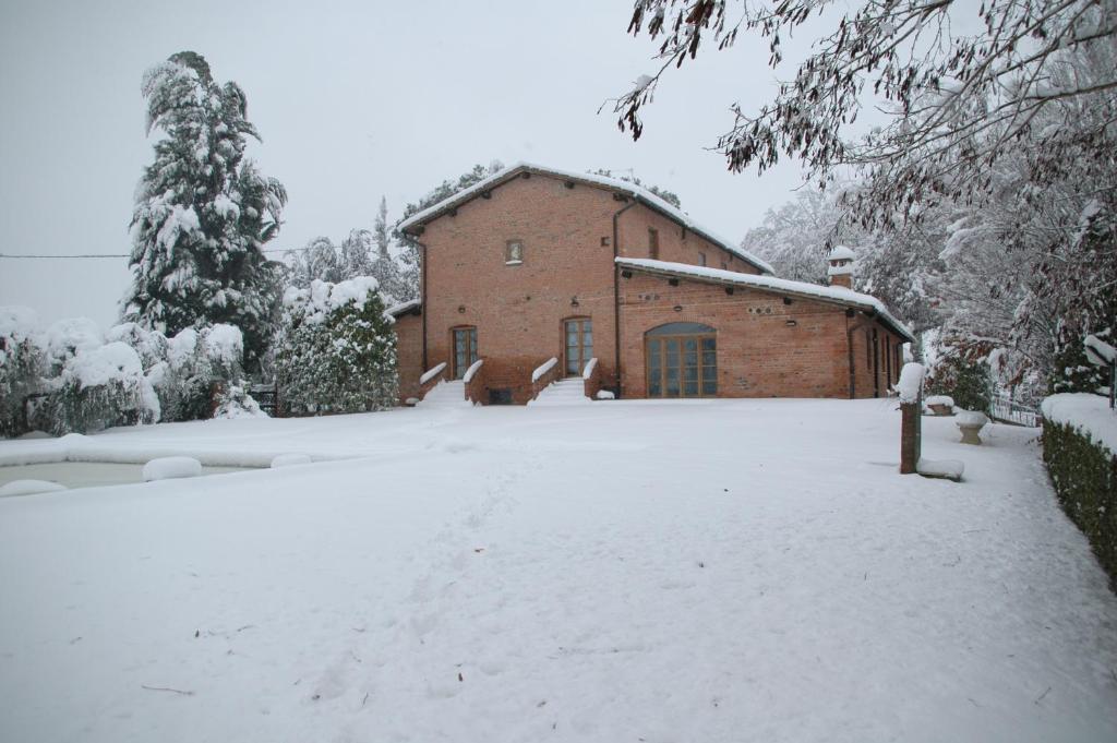 La Casa Delle Querce v zimě