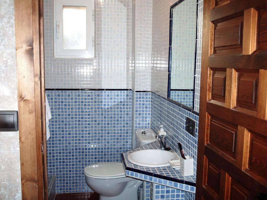 Koupelna v ubytování Casa Rural Barbadiel